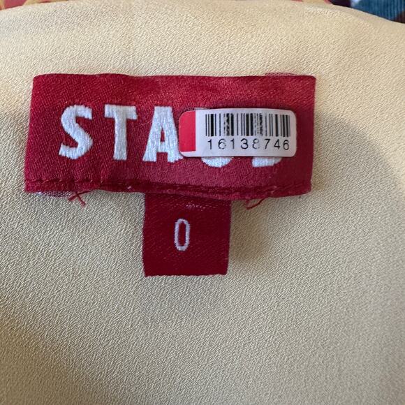 STAUD Yellow and Blue Maxi Dress - Picture 11 of 13